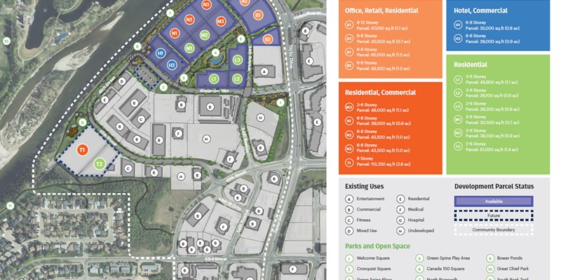 Capstone Development Parcel Map